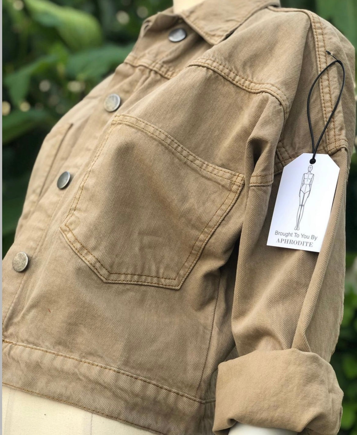 Beige Denim jacket